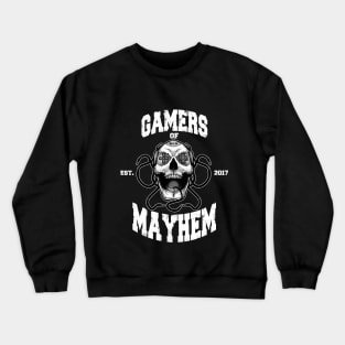 Gamers of Mayhem (white) Crewneck Sweatshirt